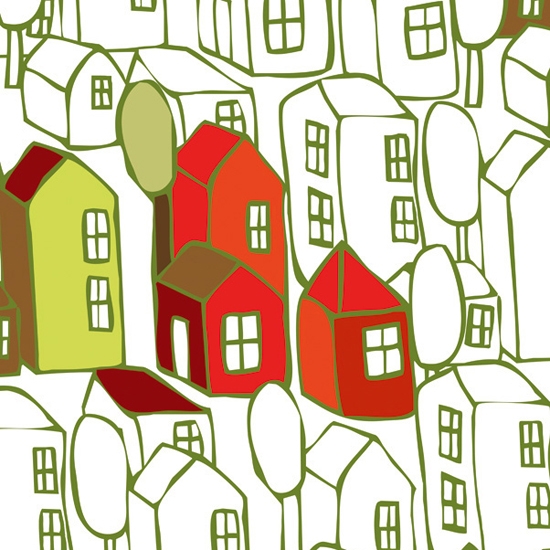 Display product Dream Town from manufacturer Wall&decò