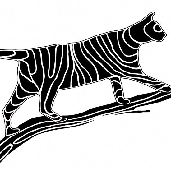 Display product Mooncat from manufacturer Wall&decò