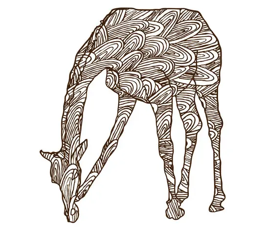 Wall&decò - Wild Giraffe