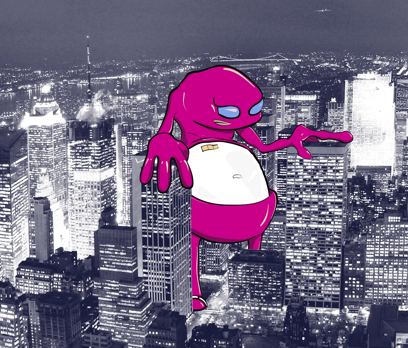 Wall&decò - New York Under Attack 1