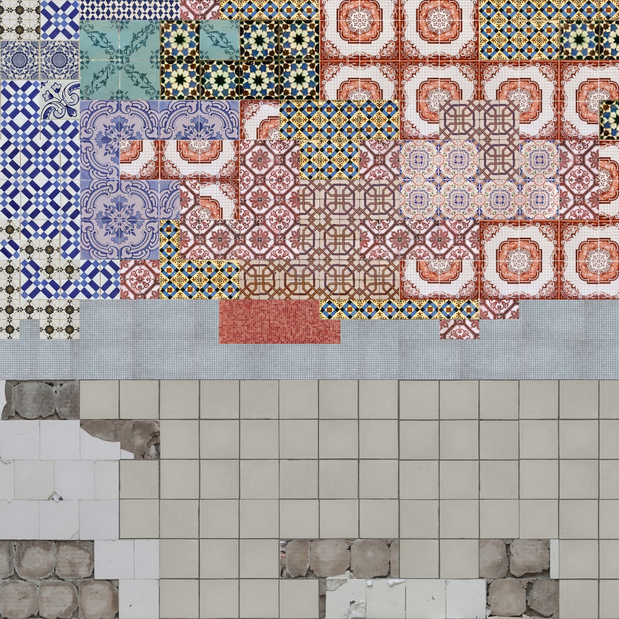 Display product Tell Me Tiles from manufacturer Wall&decò