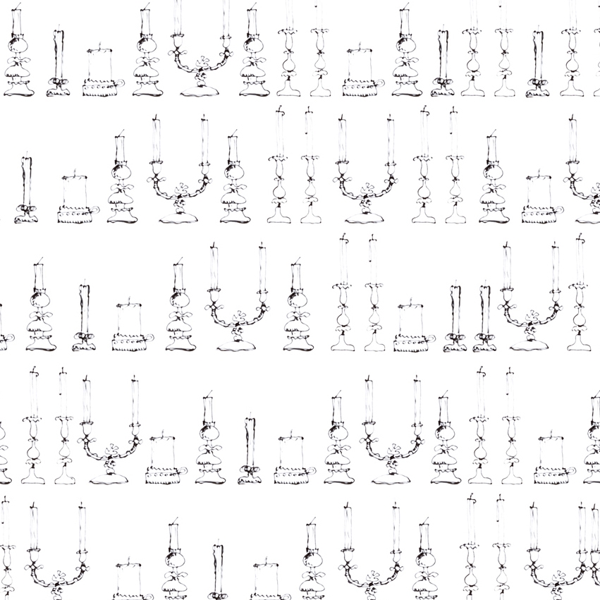 Mostrar el producto Drawing Candles del fabricante Wall&decò