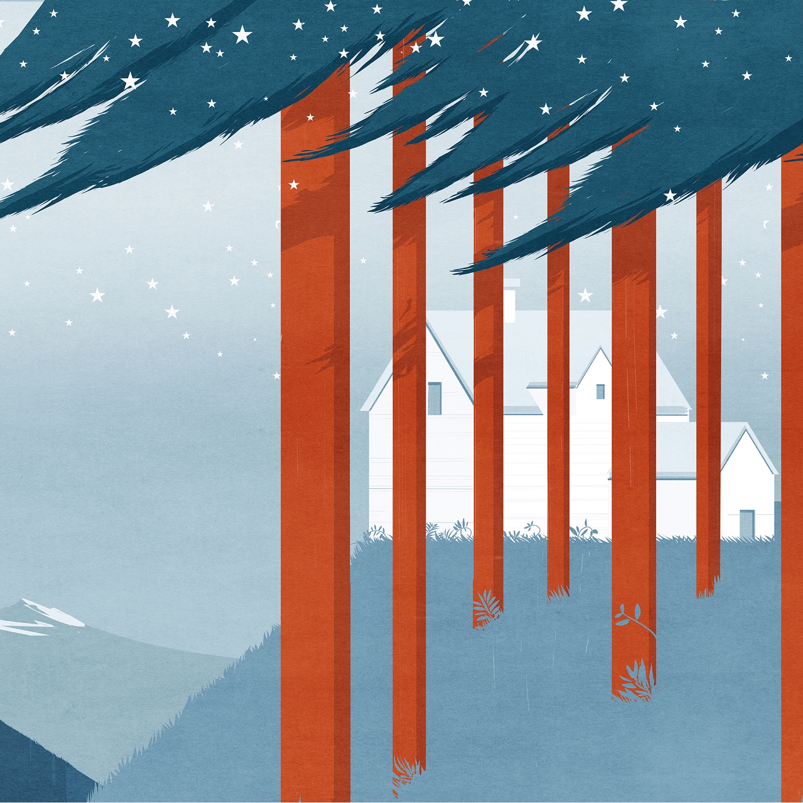 Mostrar el producto Flag Forest del fabricante Wall&decò