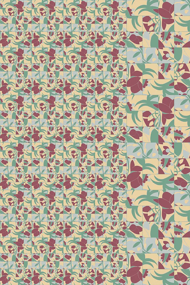 Wall&decò - Multiple Flowers