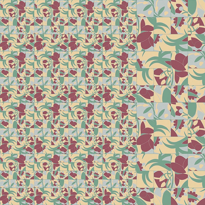 Produkt Multiple Flowers des Herstellers Wall&decò anzeigen
