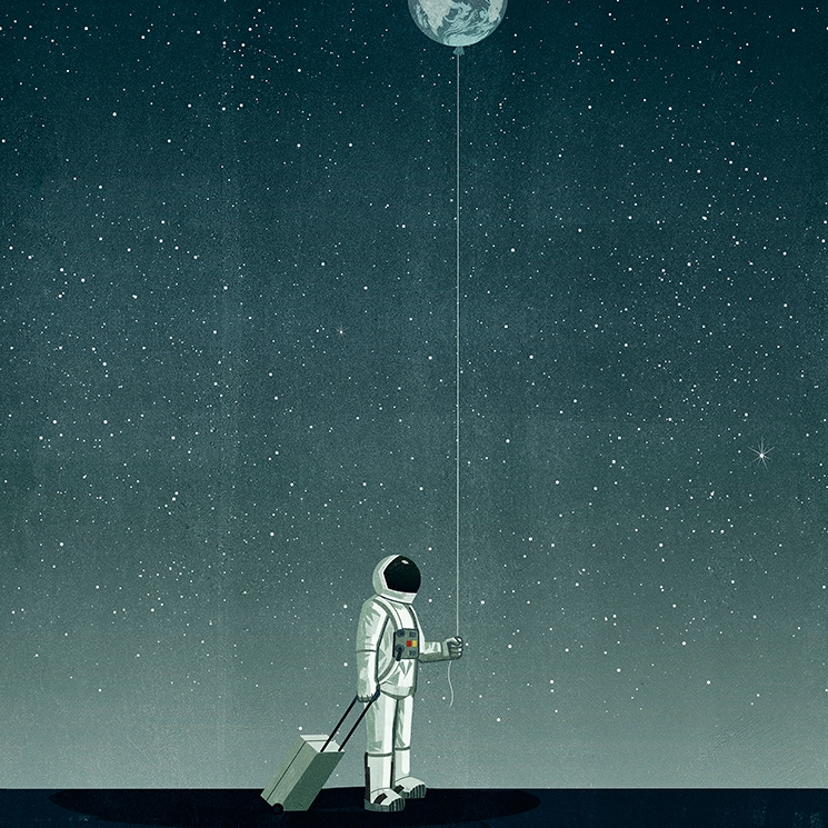 Walking with the moon
