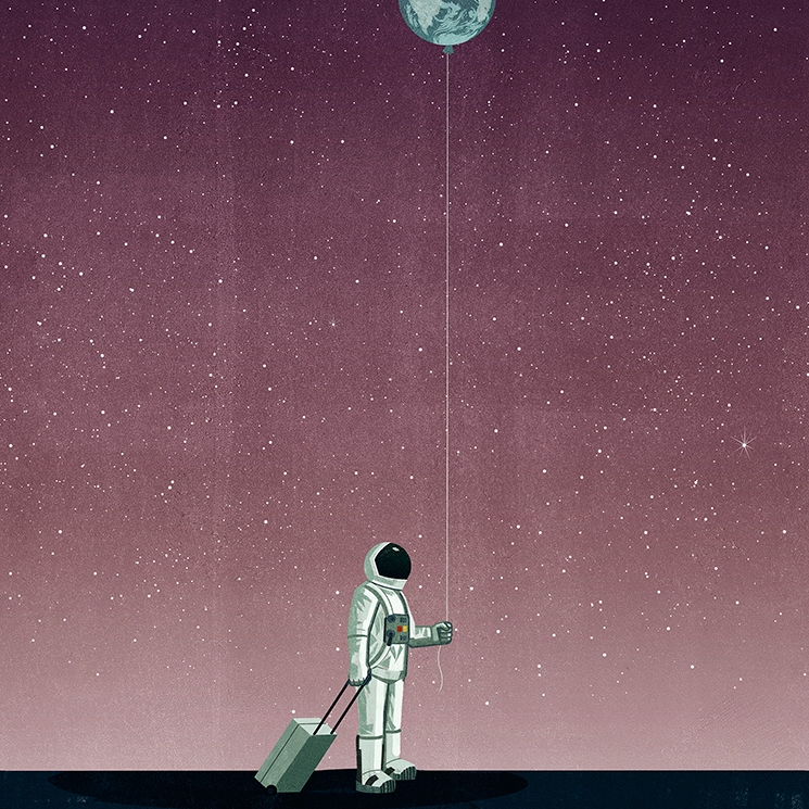 Produkt Walking with the moon des Herstellers Wall&decò anzeigen