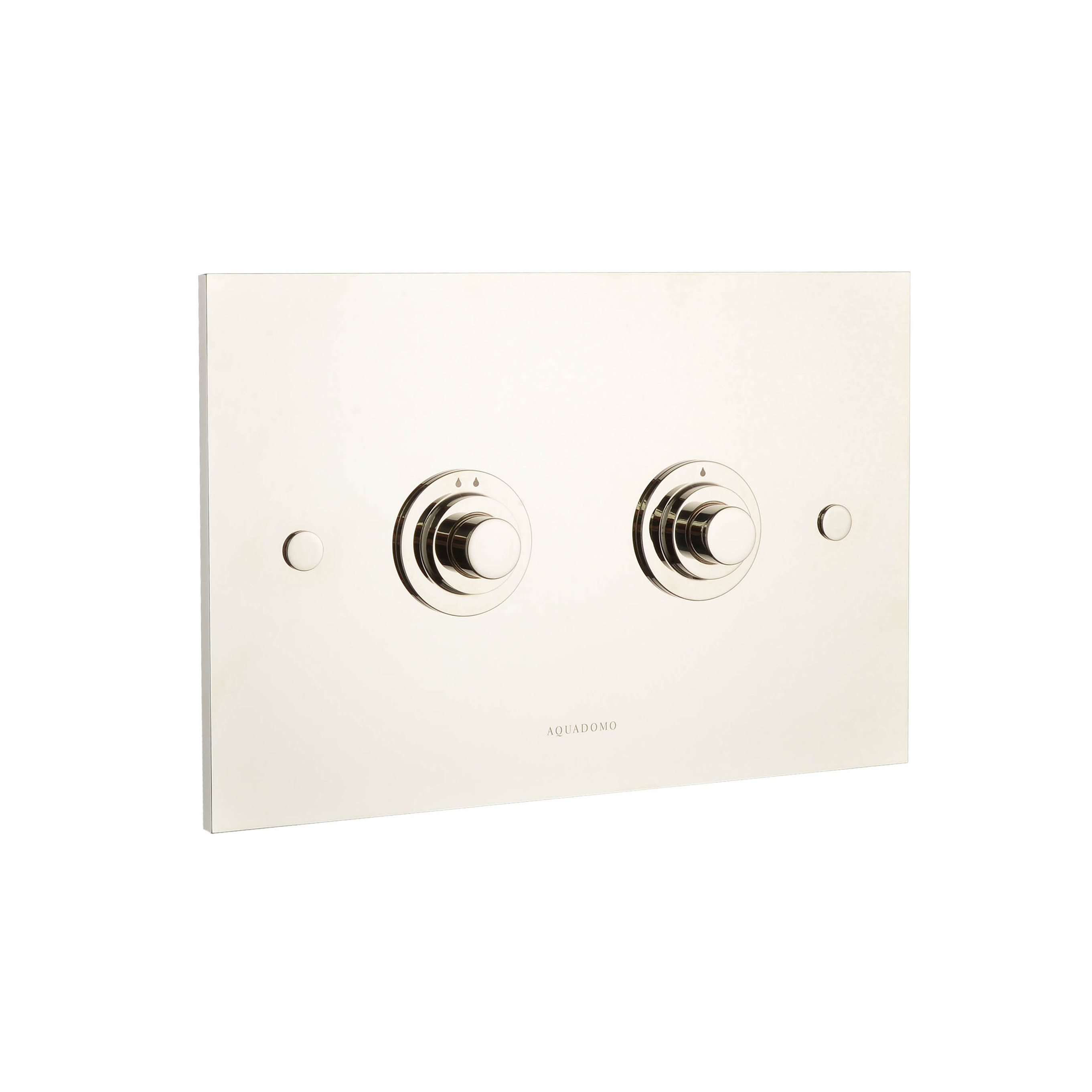 Diamond flush plate polished nickel