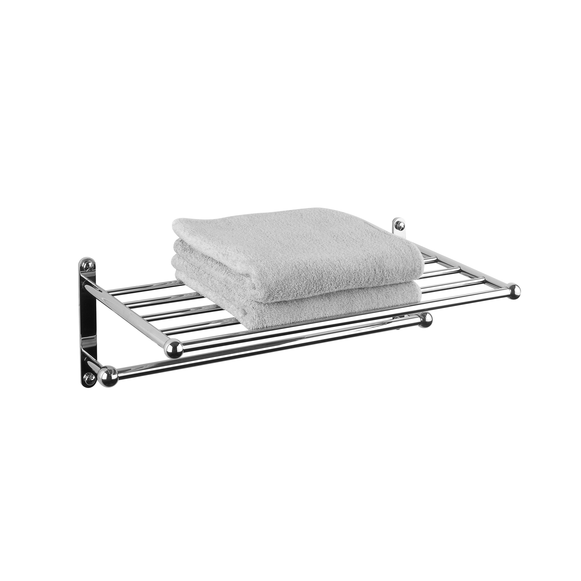 Vienna towel rack with rail