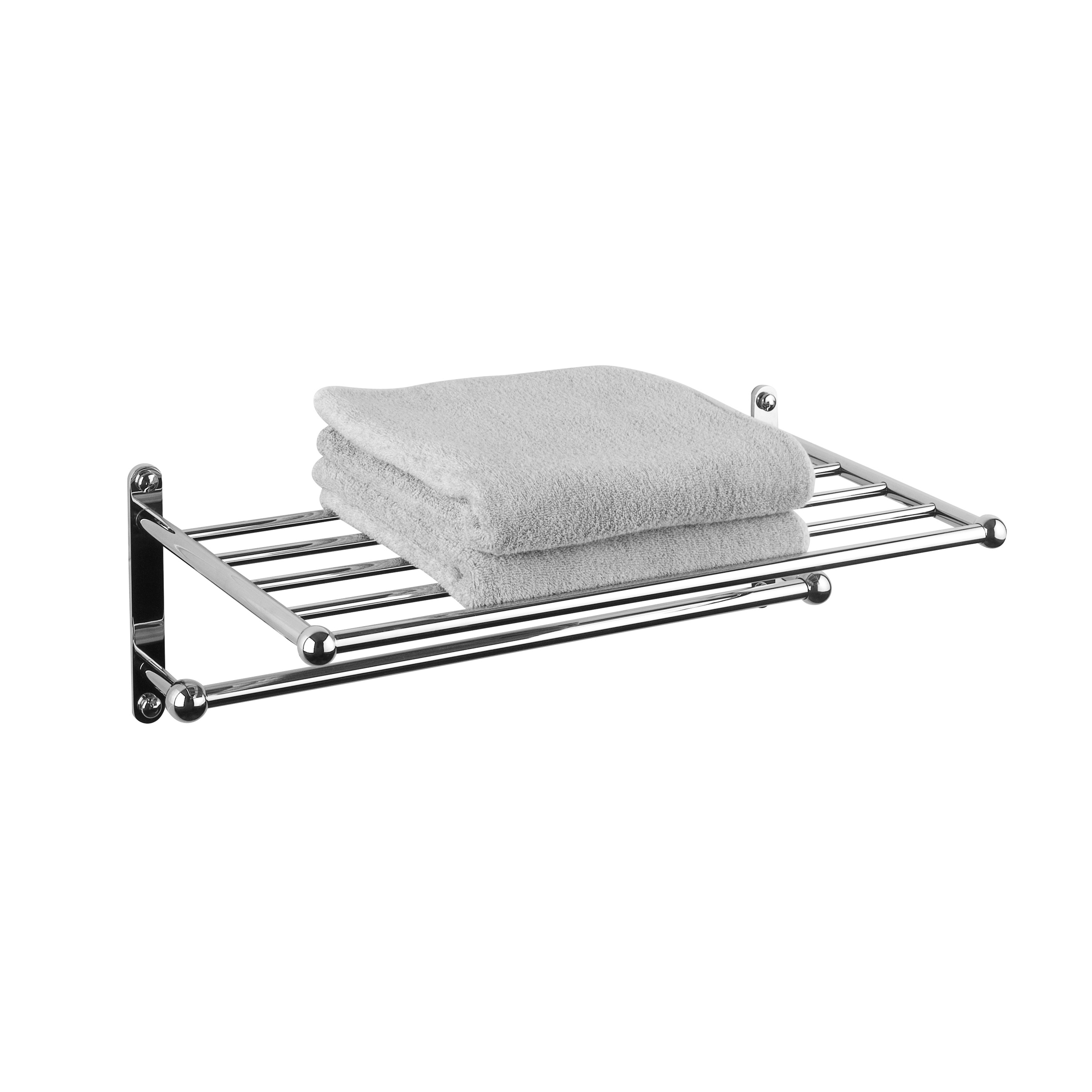 Vienna towel rack with rail