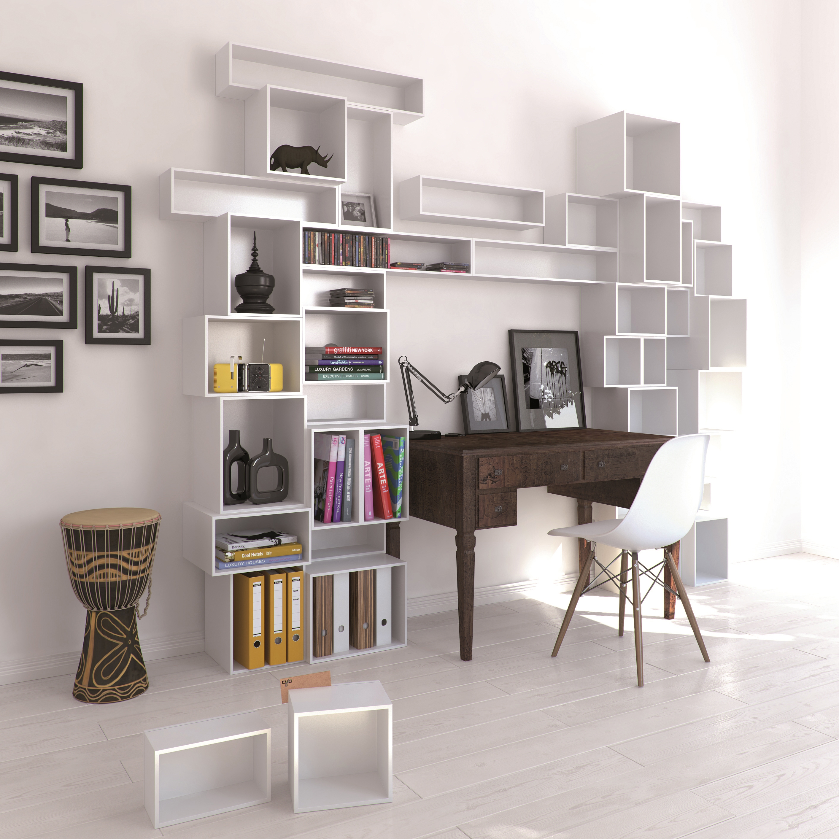 Afficher le produit Cubit shelving system du fabricant Cubit