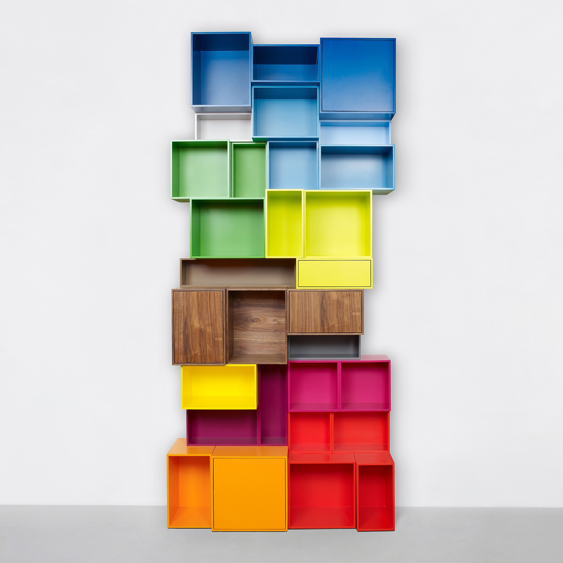 Display product Cubit shelving system from manufacturer Cubit