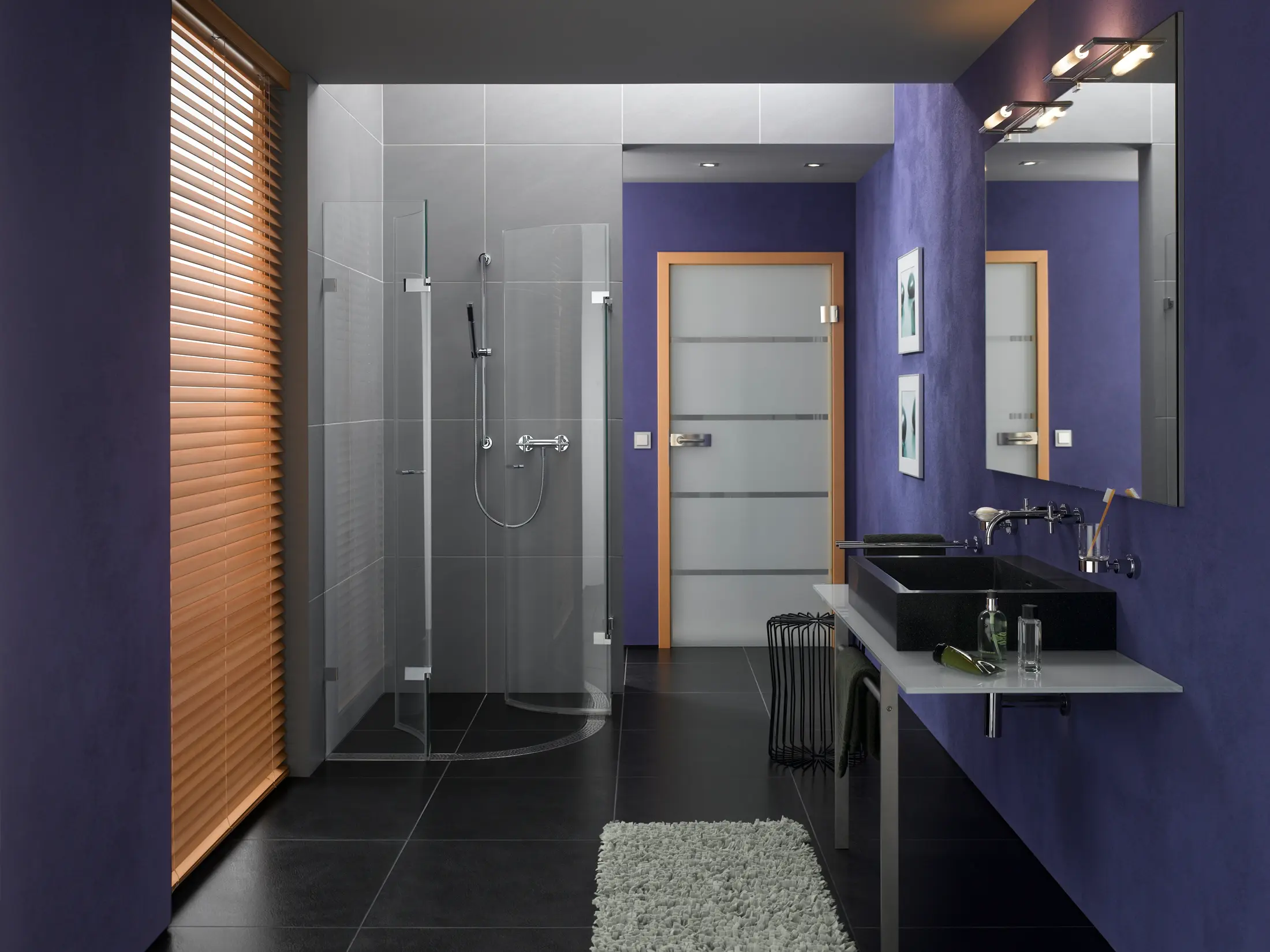 ACO Haustechnik - ACO ShowerDrain E-line round Flag