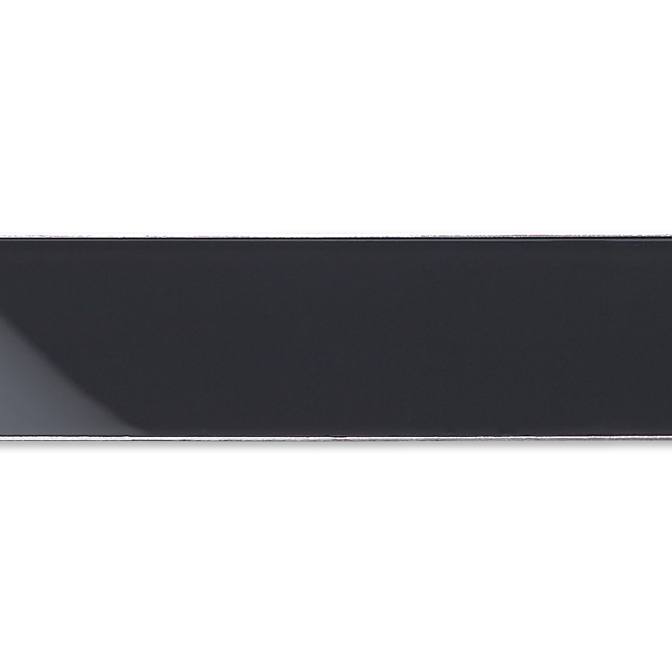 ACO ShowerDrain E-line gerade Glas, schwarz