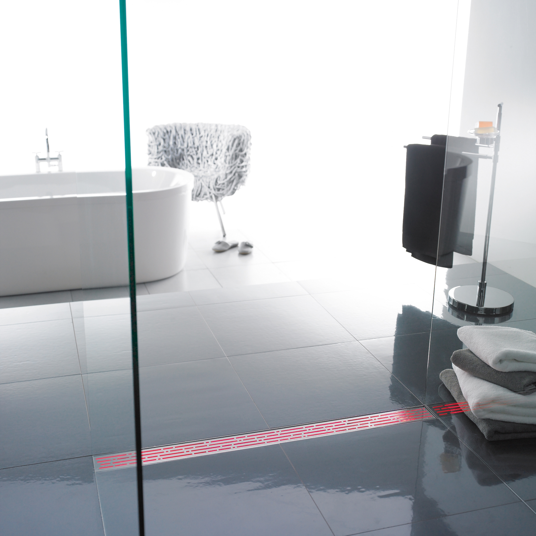 Mostrar el producto ACO ShowerDrain Lightline: Red del fabricante ACO Haustechnik