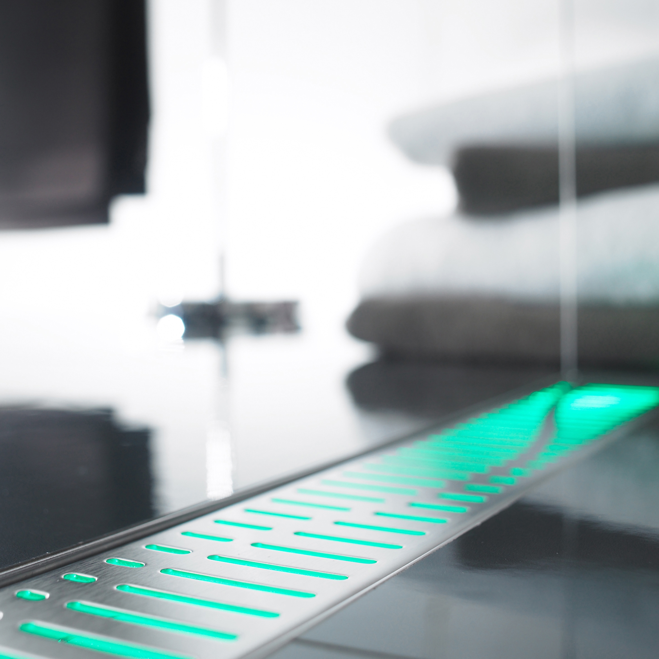 Mostrar el producto ACO ShowerDrain Lightline: Green del fabricante ACO Haustechnik