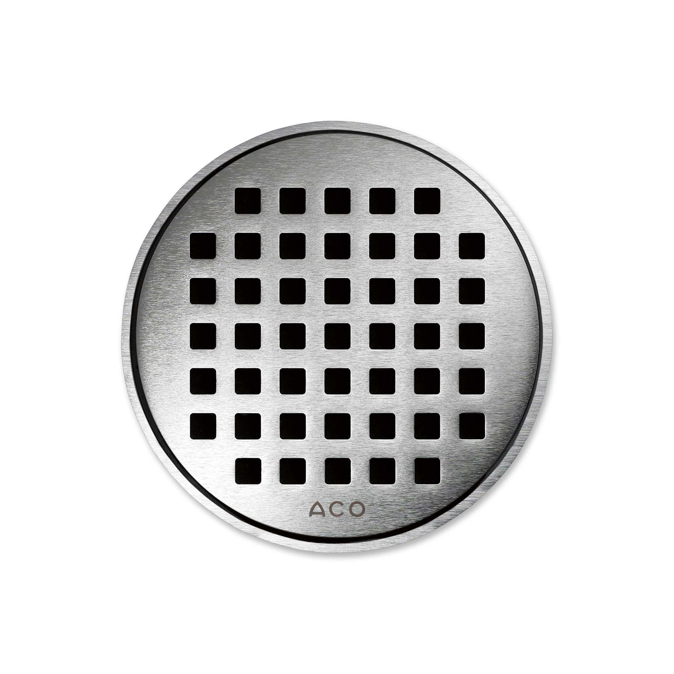 ACO ShowerDrain Badablauf rund Quadrato