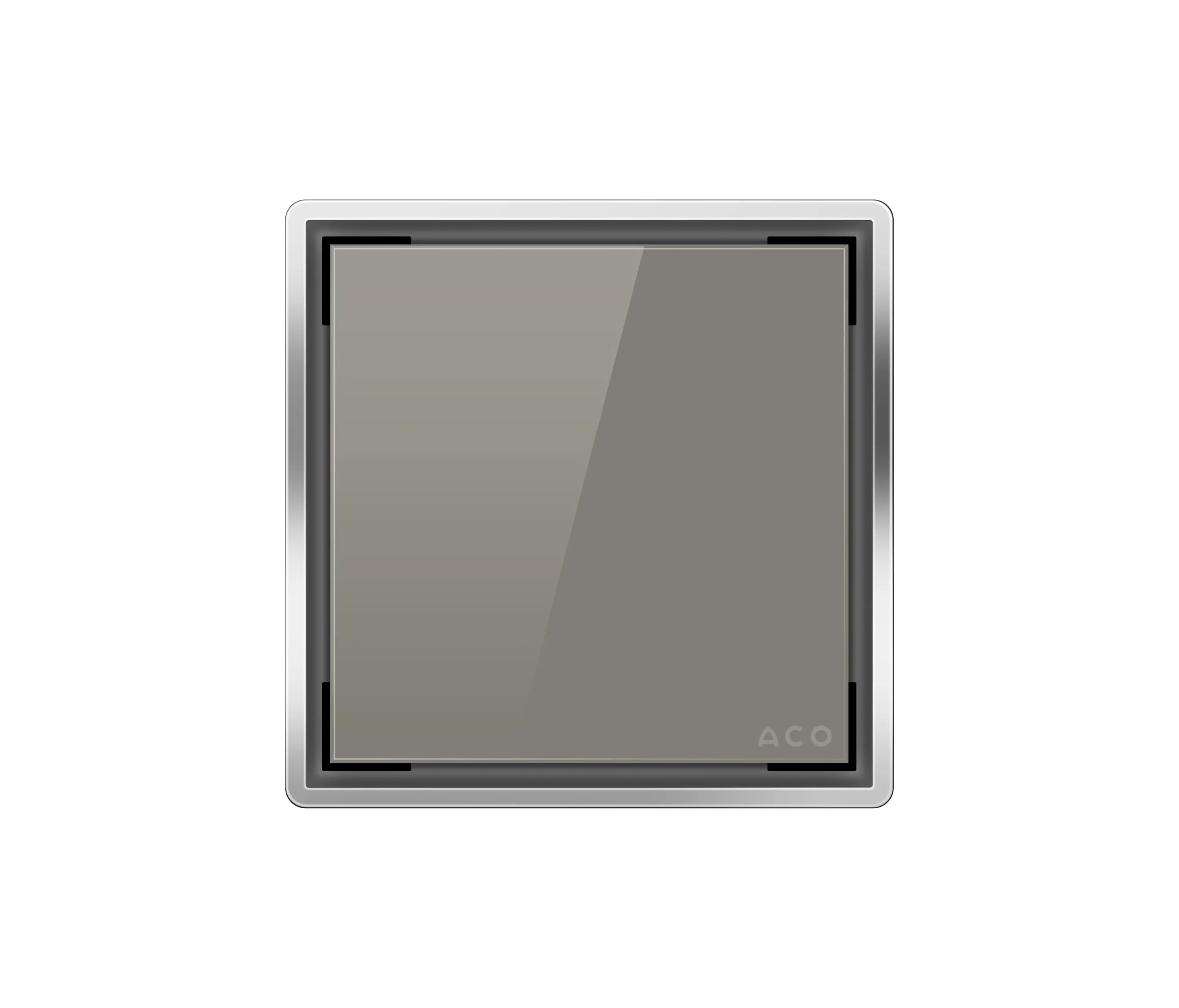 ACO Haustechnik - ACO Punktablauf Glasabdeckung