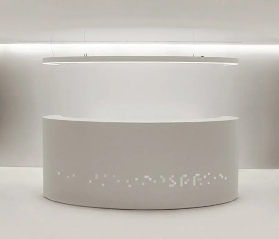 AMOS DESIGN - Ellipse reception & pendant lamp