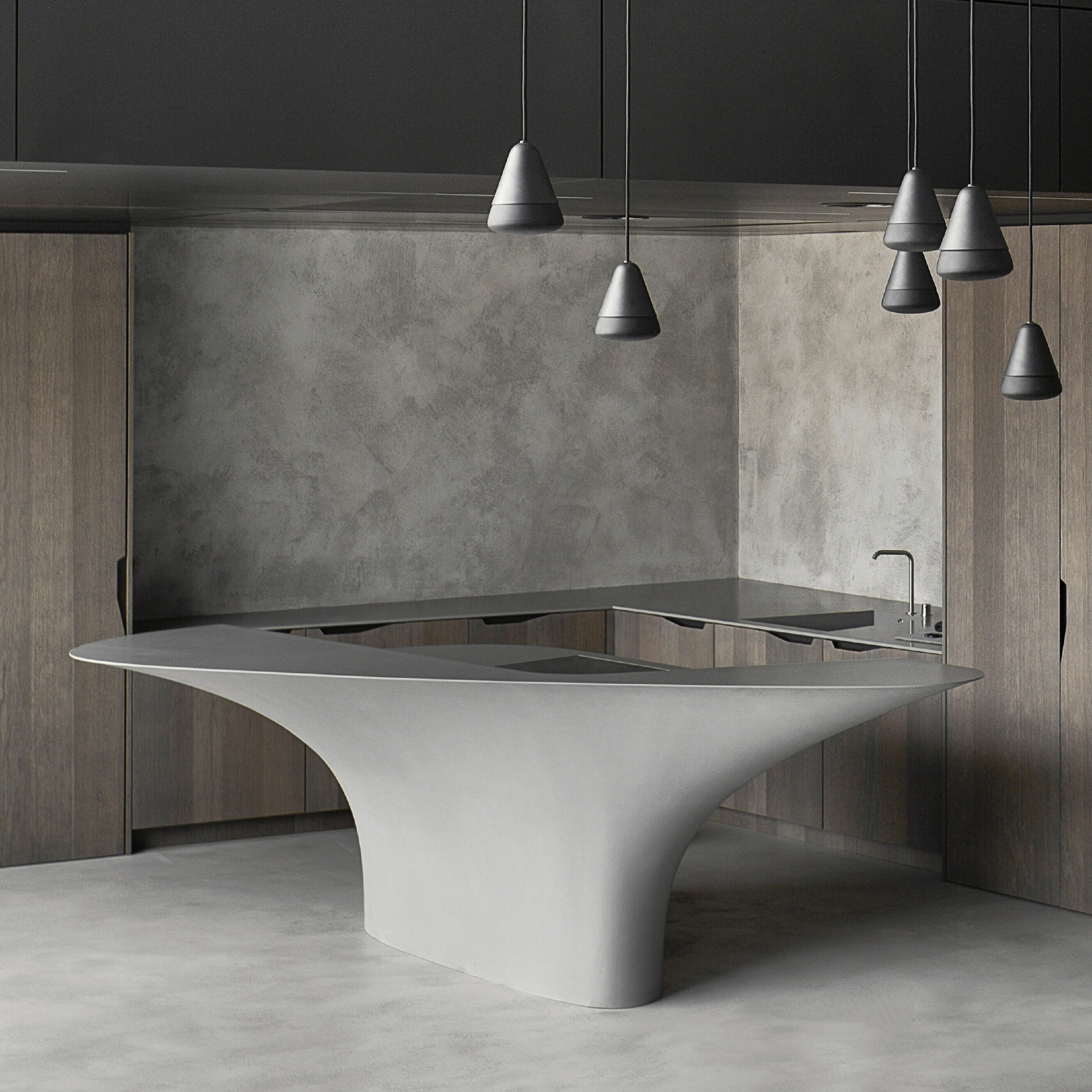 Mostra il prodotto Kitchen Island Concrete del produttore AMOS DESIGN