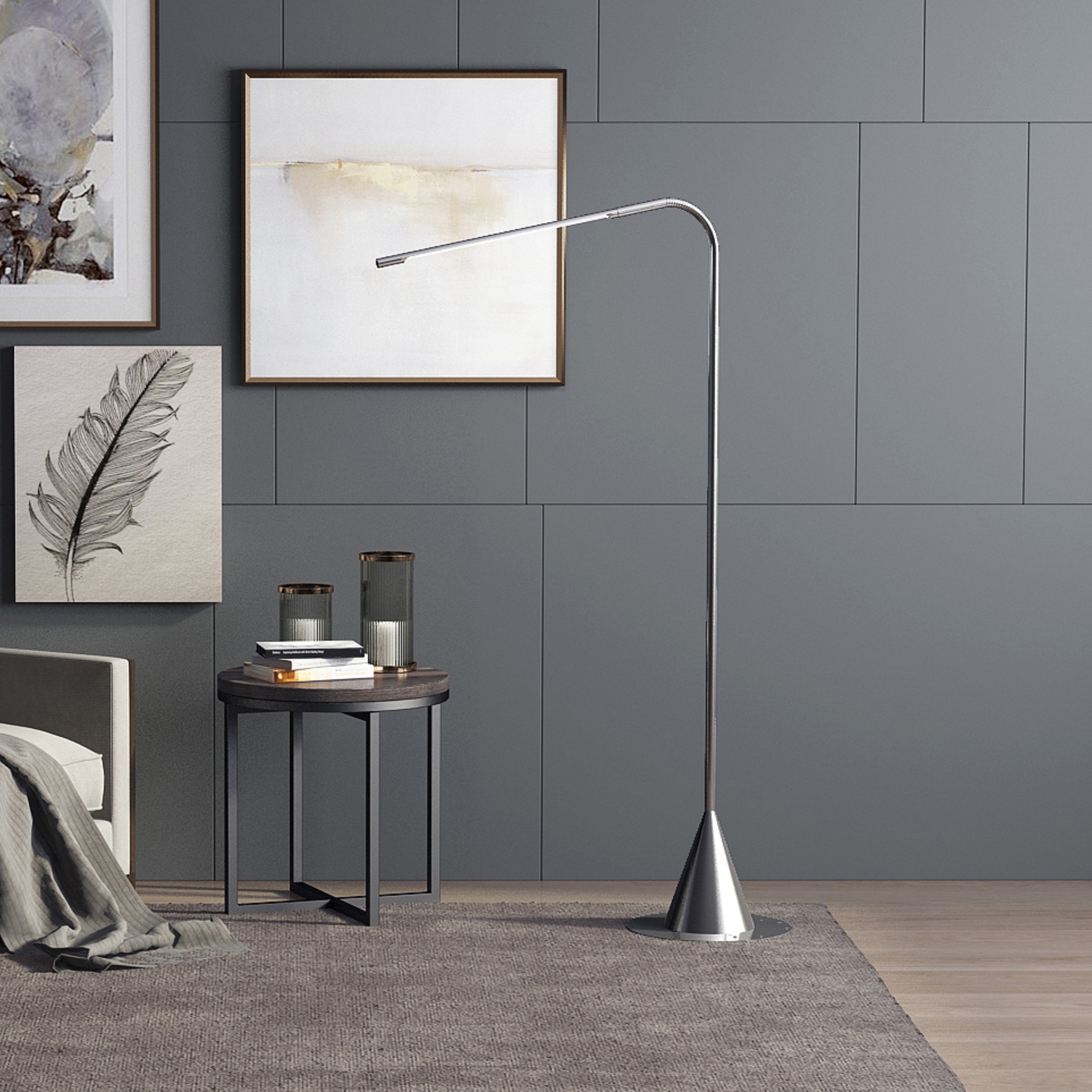 Vertoon produk Acus standing lamp van vervaardiger Betec
