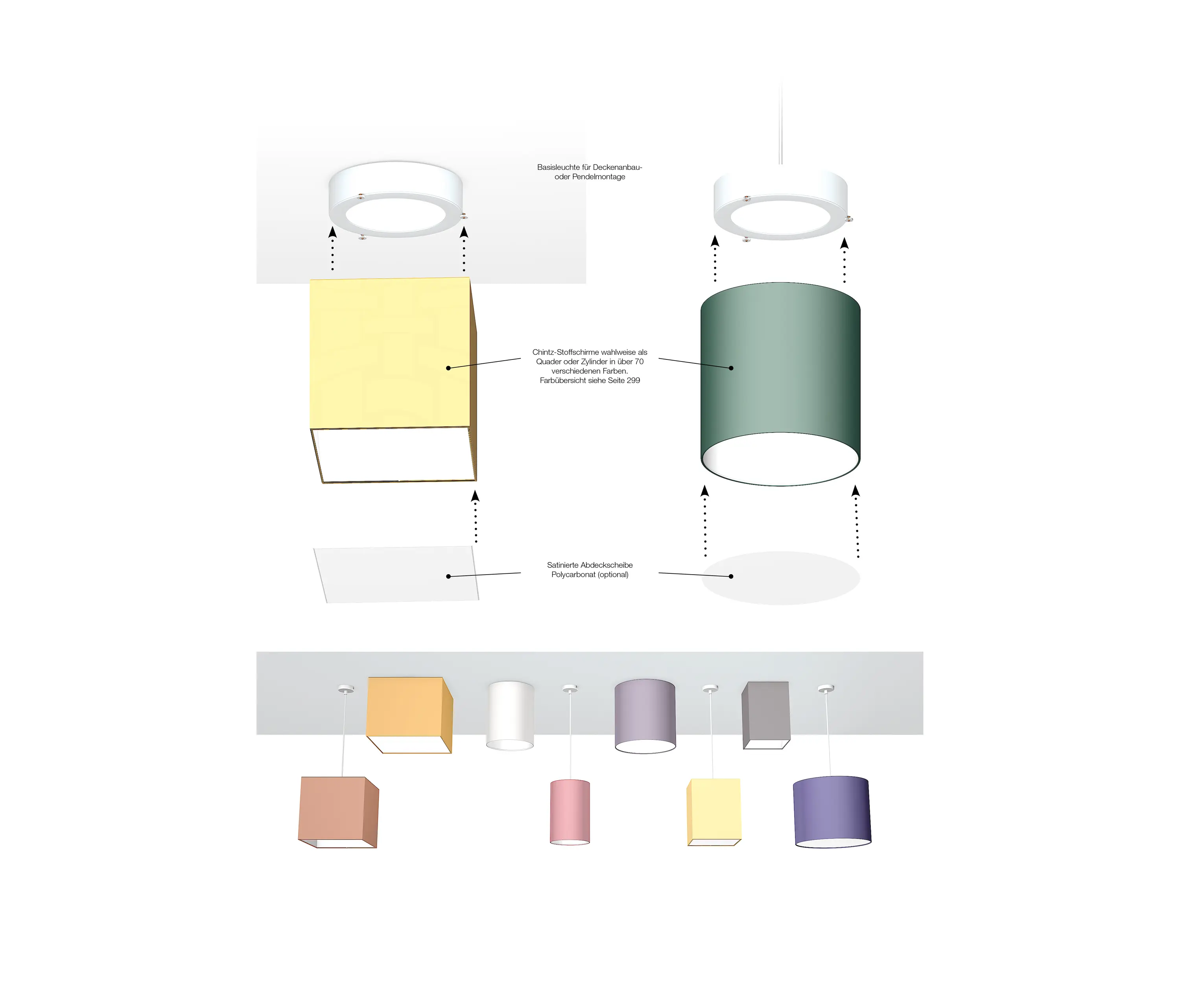 RZB - Leuchten - Toledo Flatliner Ceiling luminaires