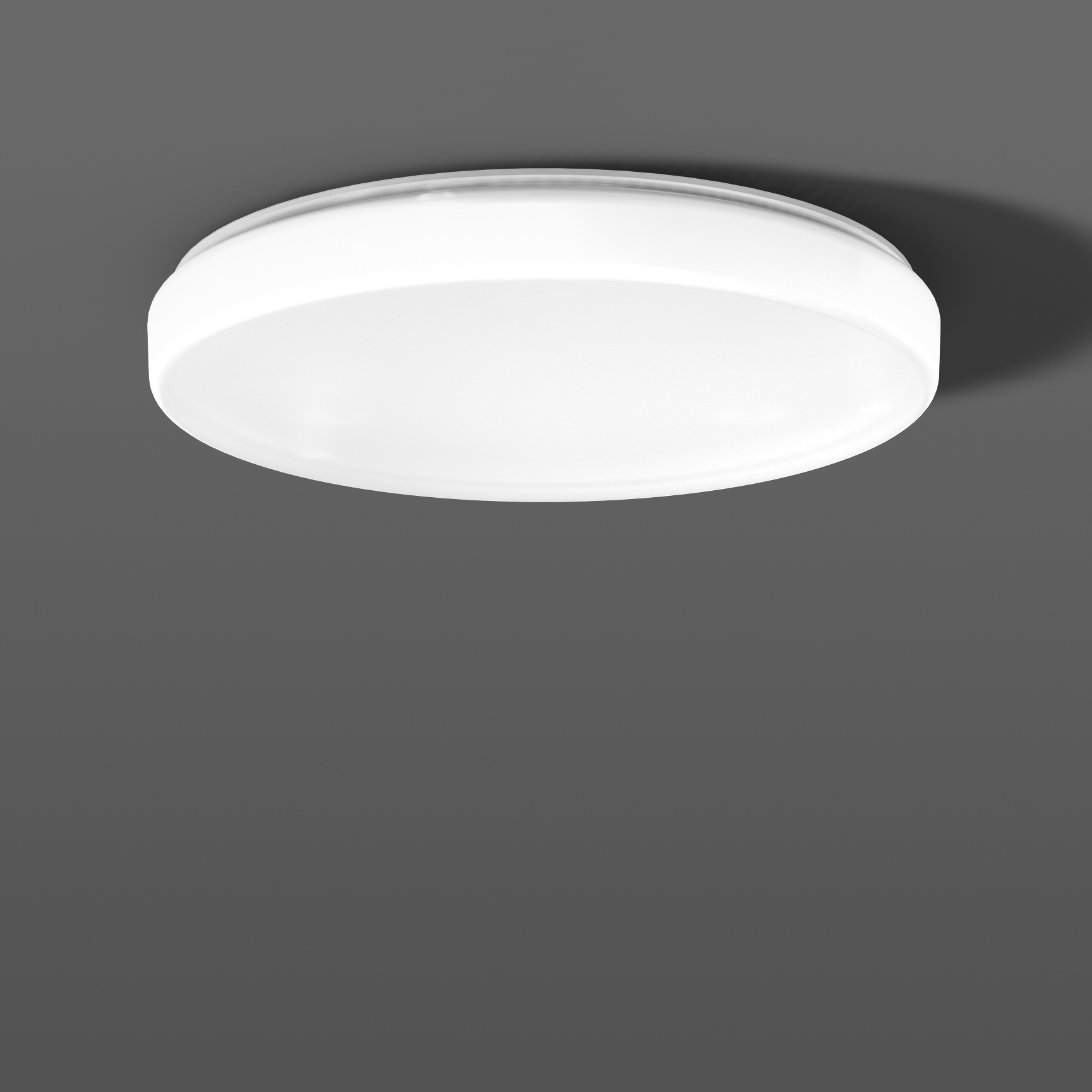 Mostra il prodotto Flat Polymero® Kreis Slim Ceiling and wall luminaires del produttore RZB - Leuchten
