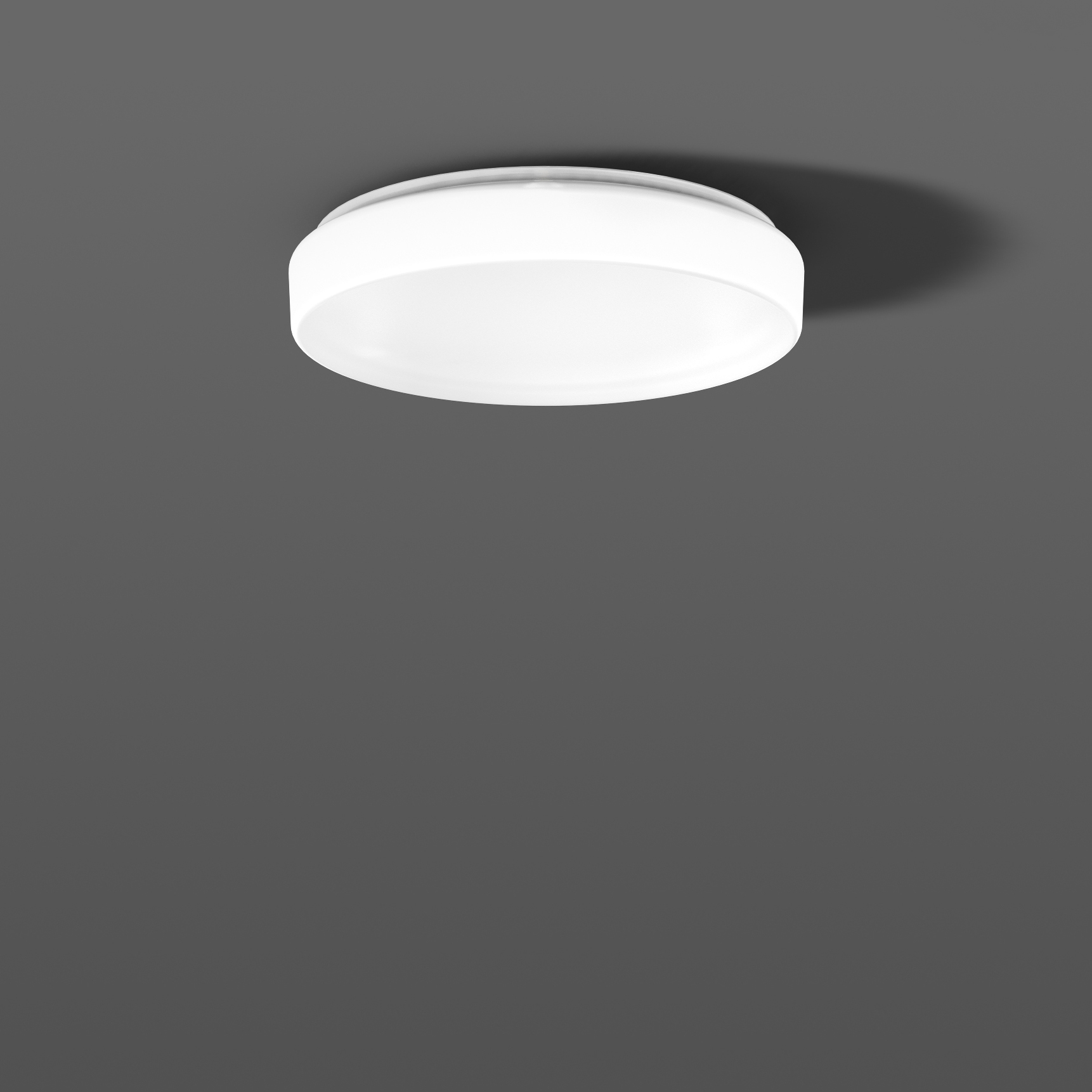Mostra il prodotto Flat Polymero® Kreis Slim Ceiling and wall luminaires del produttore RZB - Leuchten