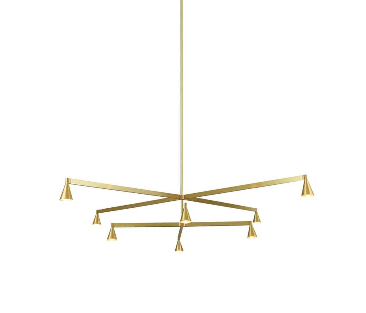 Trizo21 - Austere-Chandelier 2+
