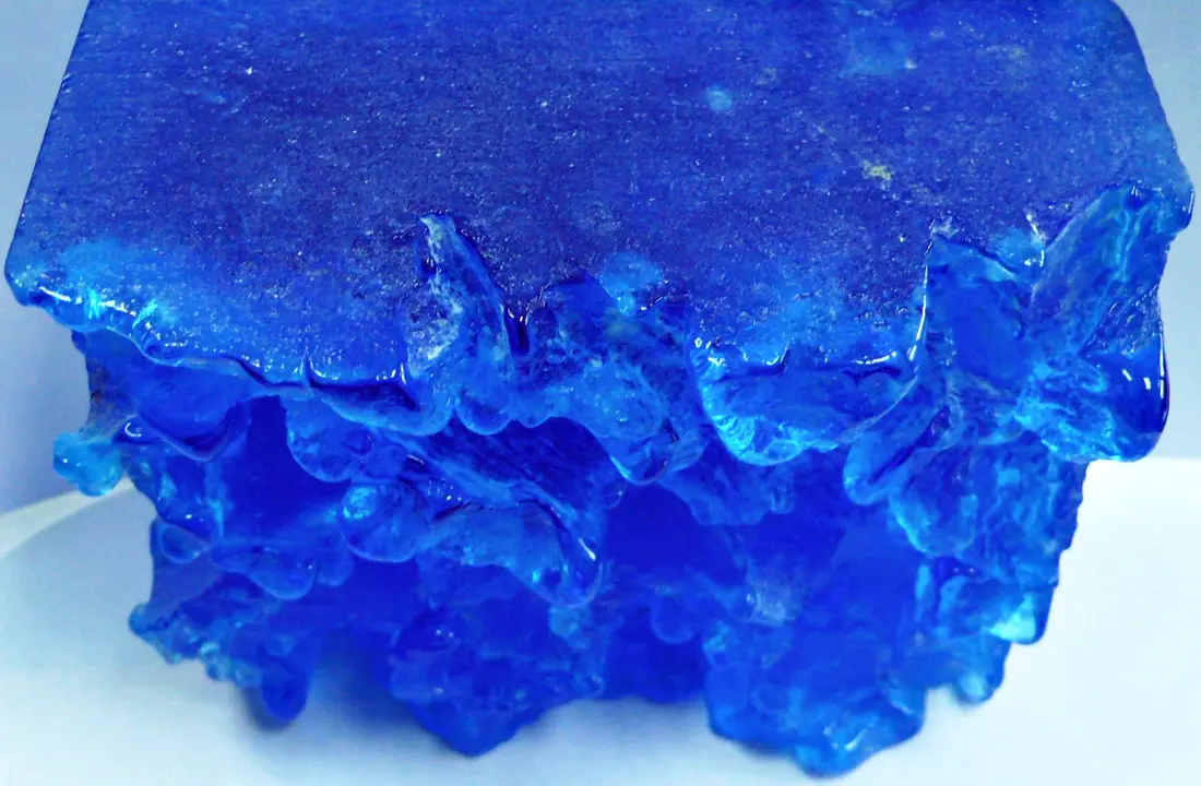 Conglomerate - Solid Block | Blue Glass