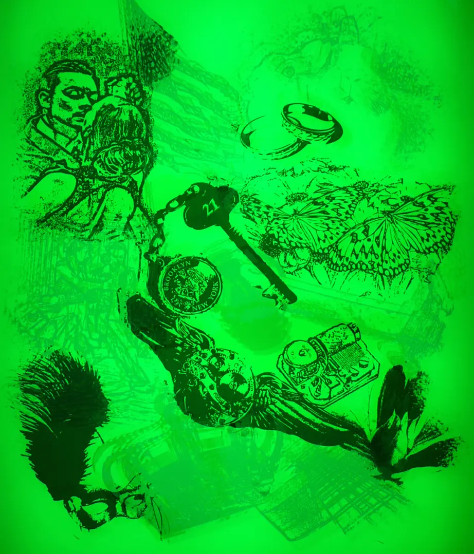 Conglomerate - RGB green - light