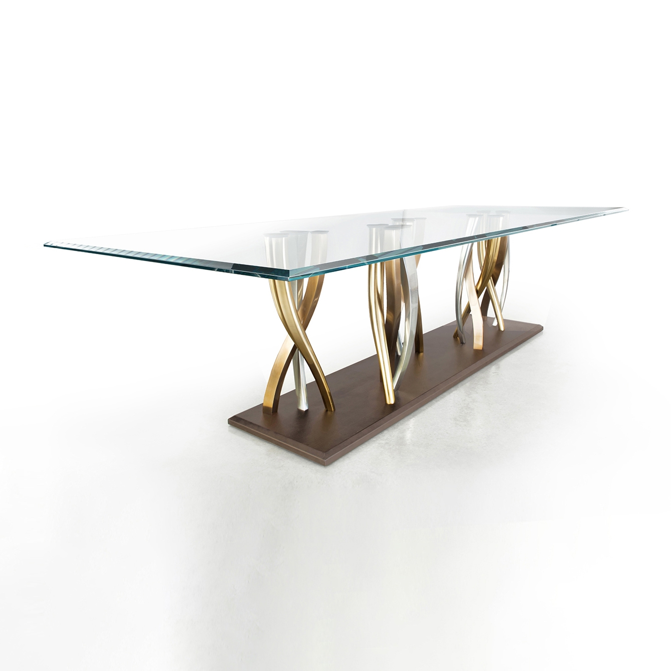 Display product IL PEZZO 8 GLASS TABLE from manufacturer Il Pezzo Mancante