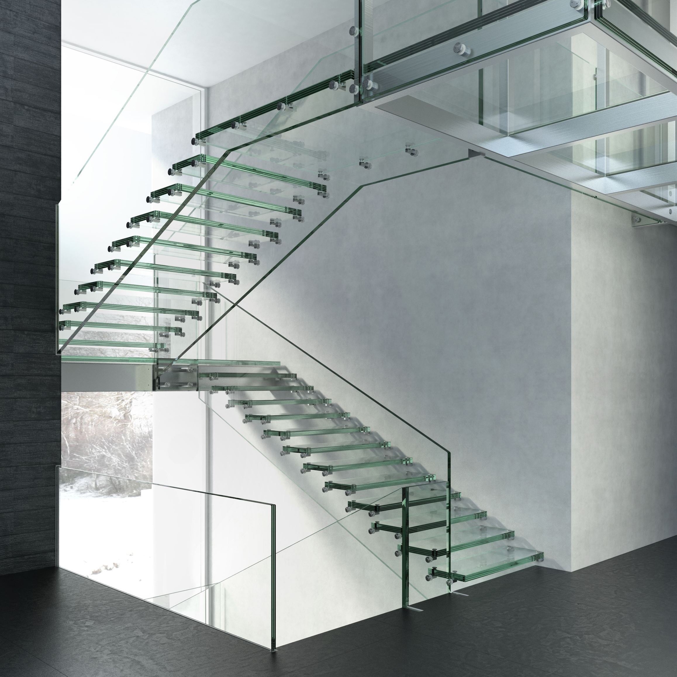 Display product Montana Glass from manufacturer Siller Treppen