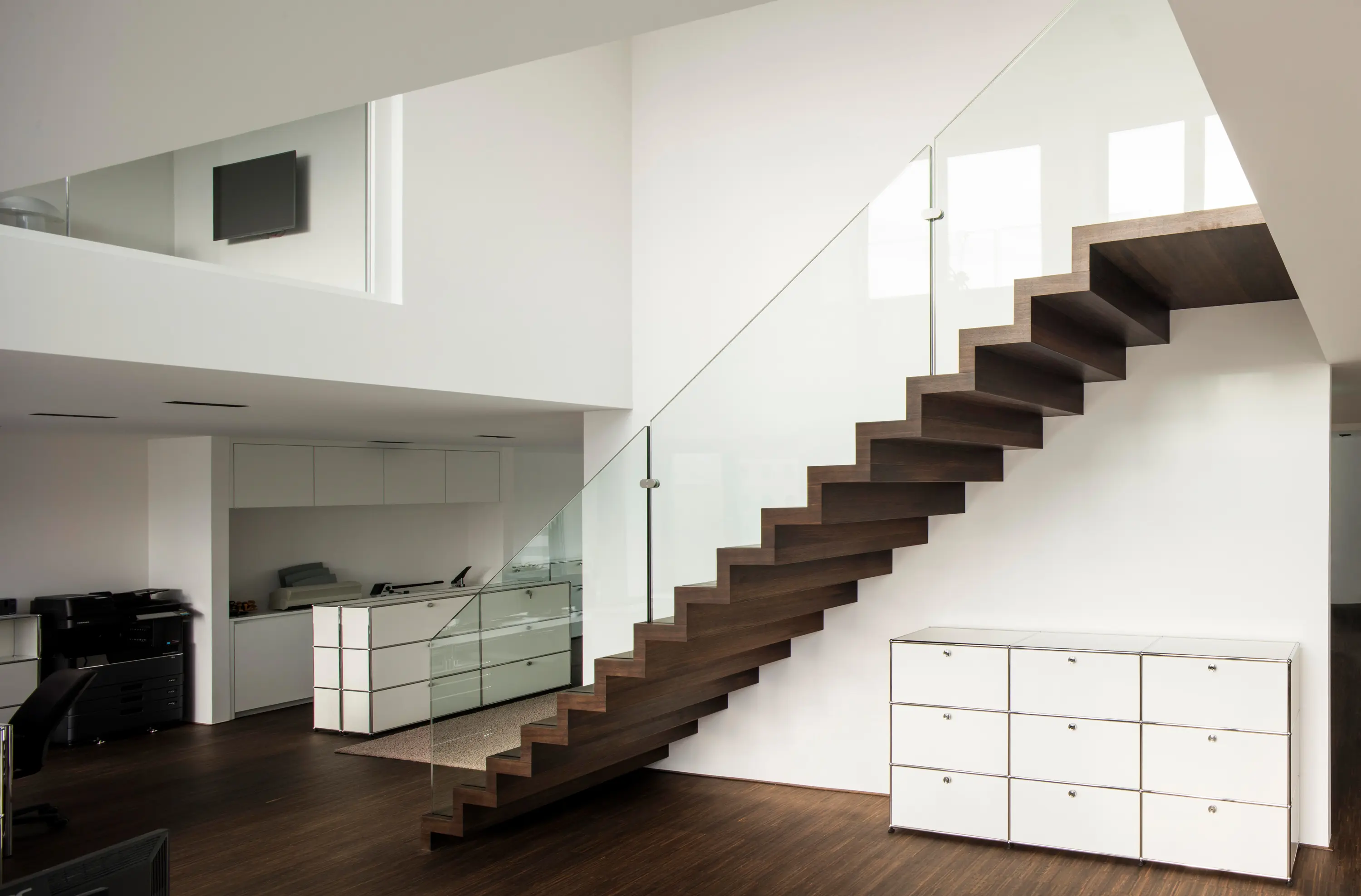 Siller Treppen - Zig-Zag Straight