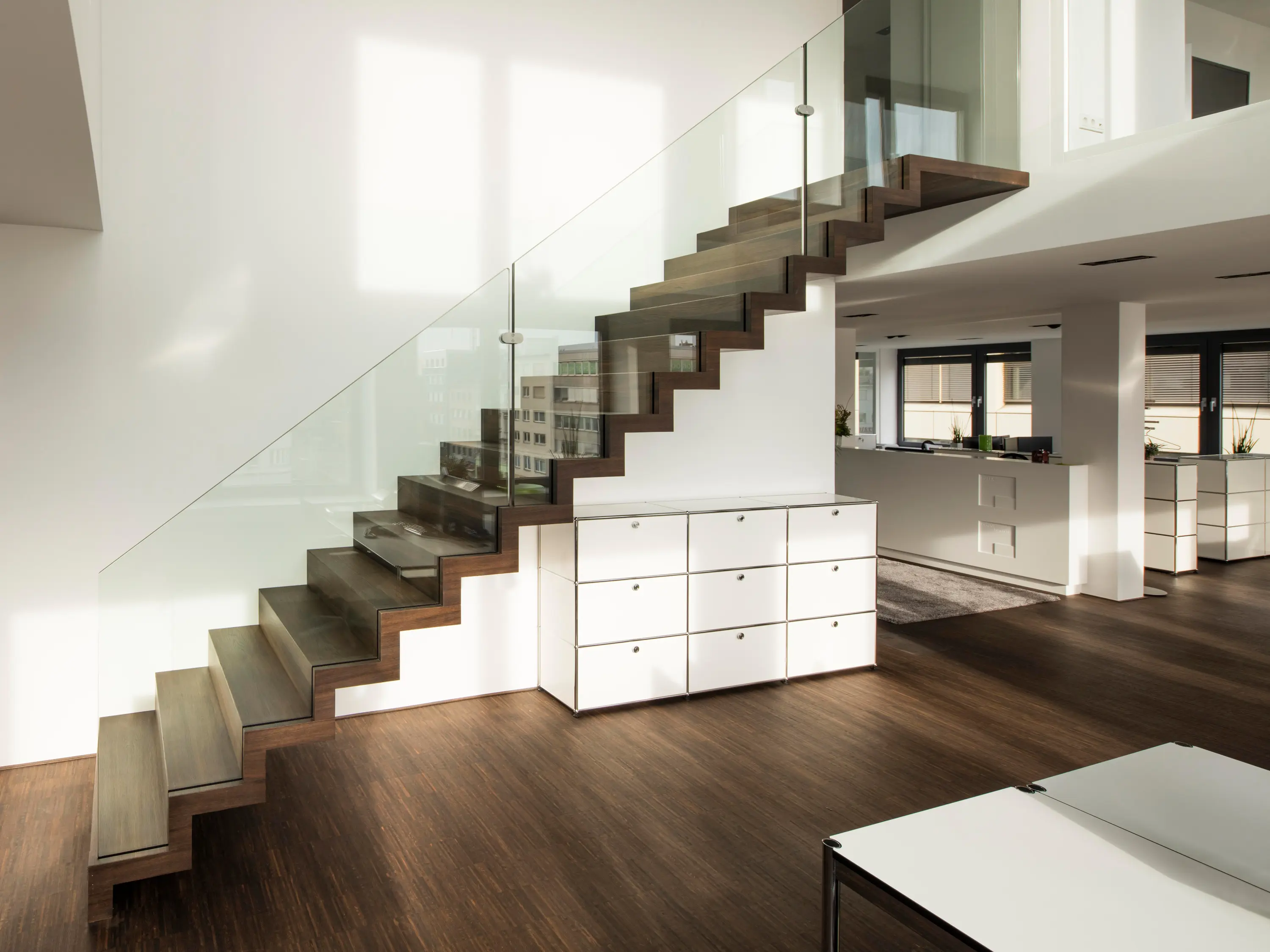 Siller Treppen - Zig-Zag Straight