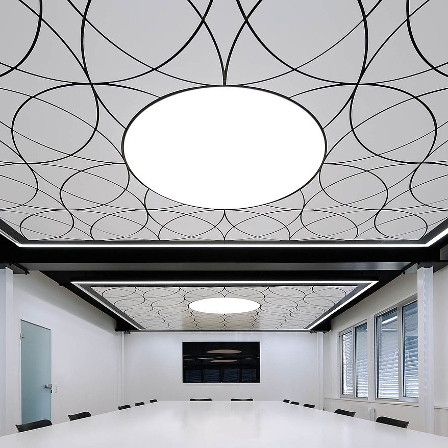Display product Character Design Ceiling + Lighting | Fluid-C + Lumeo-R from manufacturer durlum
