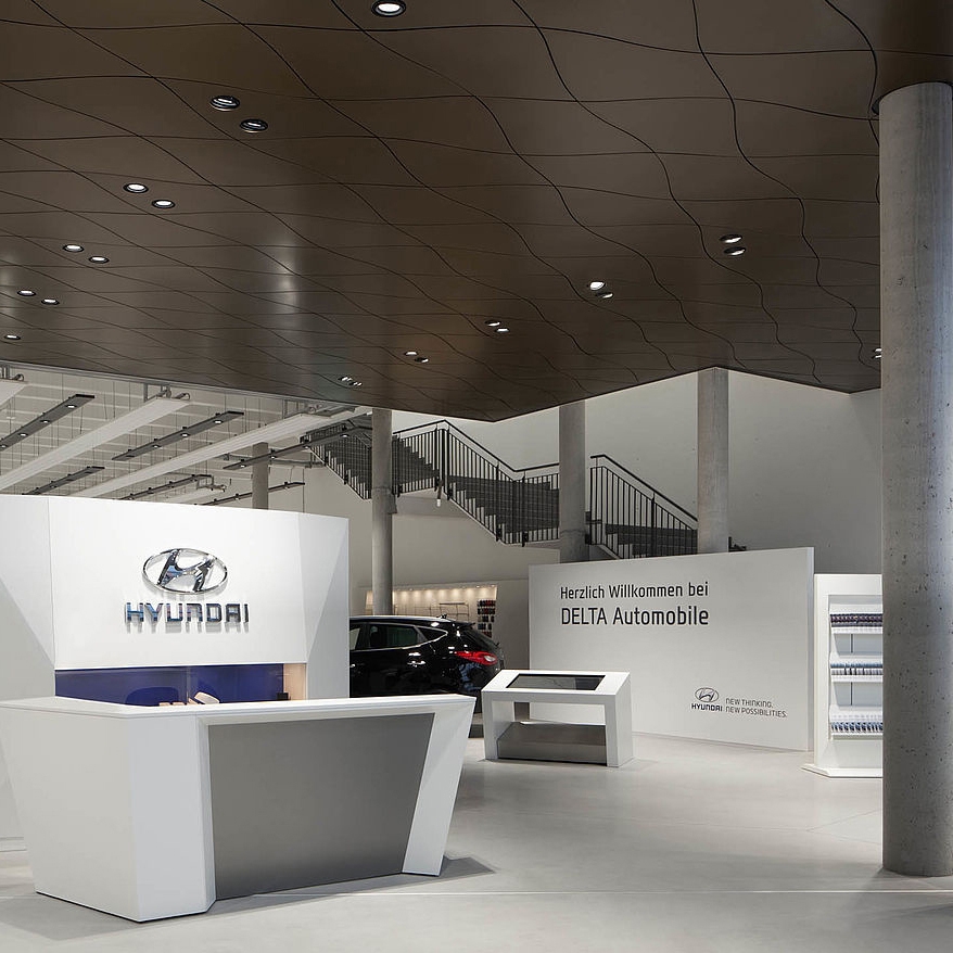 Display product Character Design Ceilings | Fluid from manufacturer durlum