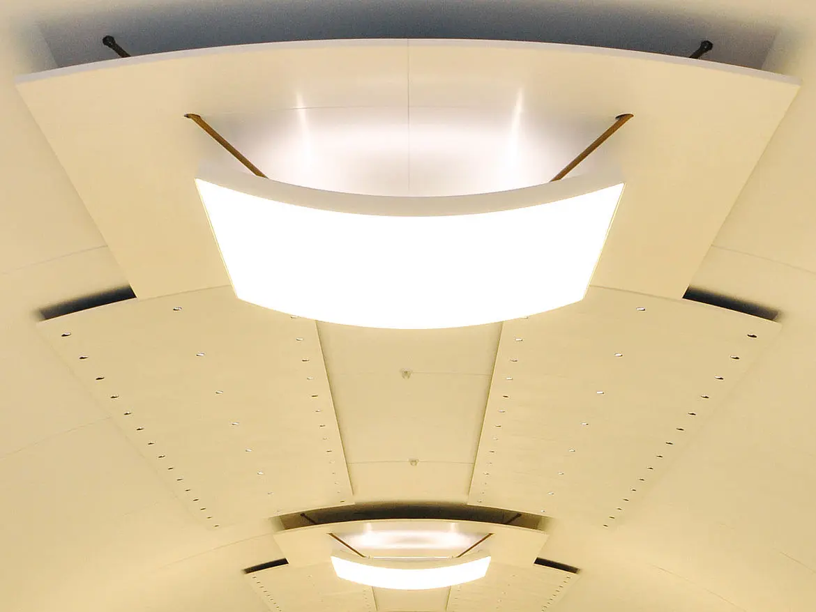durlum - Character Design Ceilings | Domus Curved Ceiling