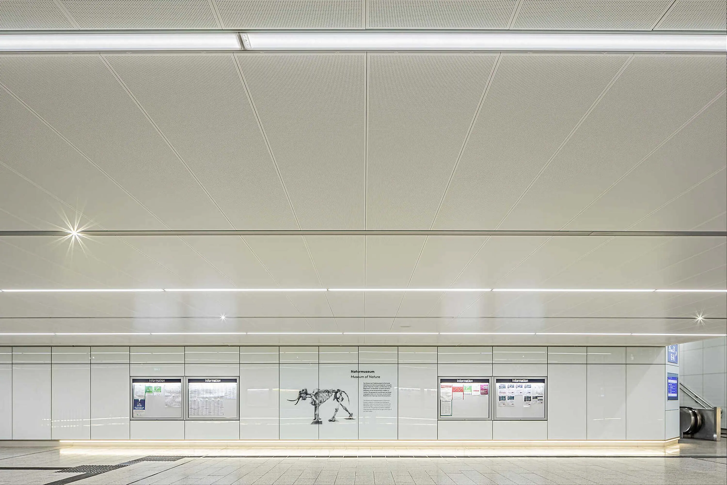 durlum - Rectangular Metal Panels | FS-Omega Lighting Channel System