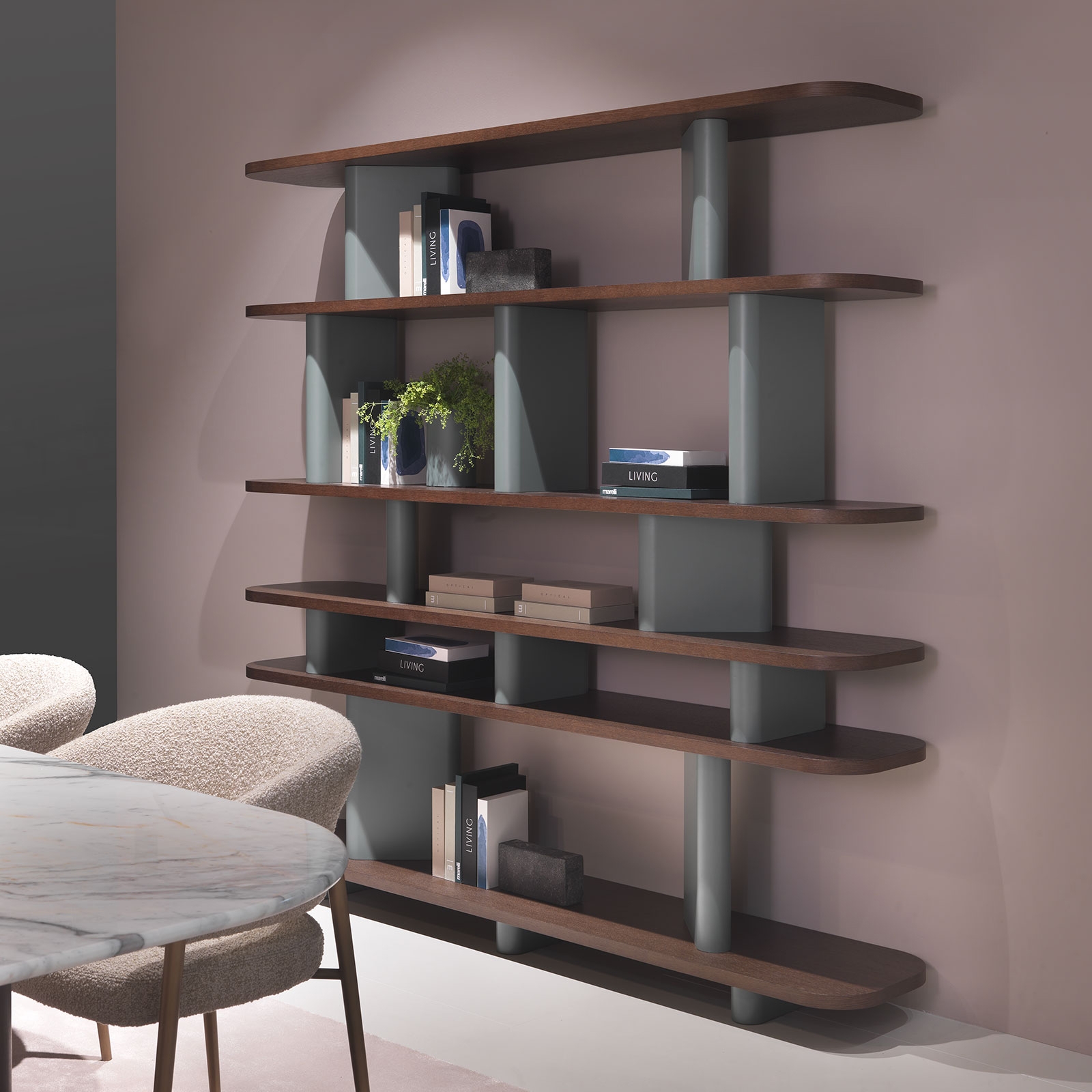Display product Onno bookshelf from manufacturer Marelli