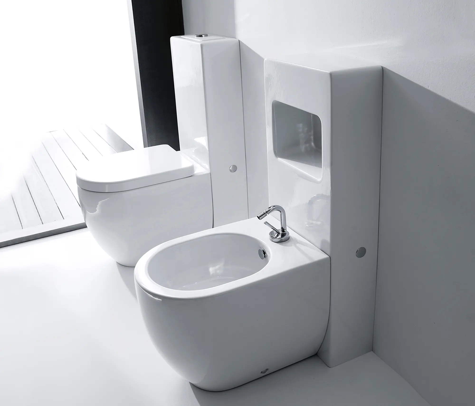 Kerasan - Flo Btw wc pan + bidet 52