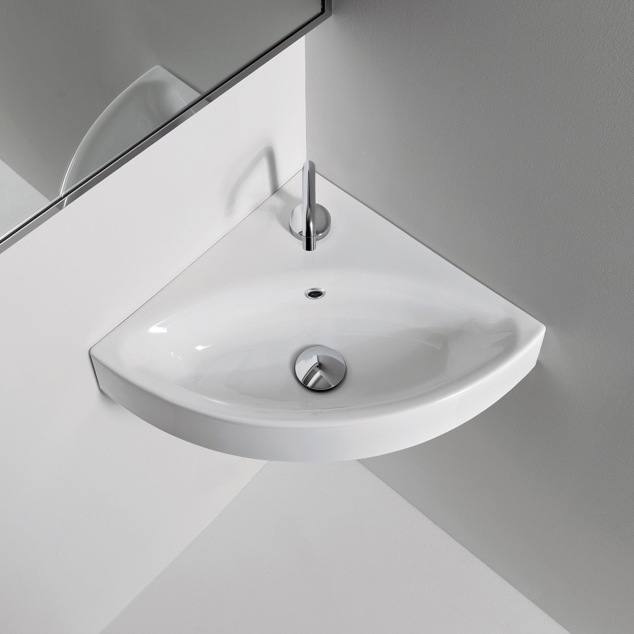 Cento Corner washbasin