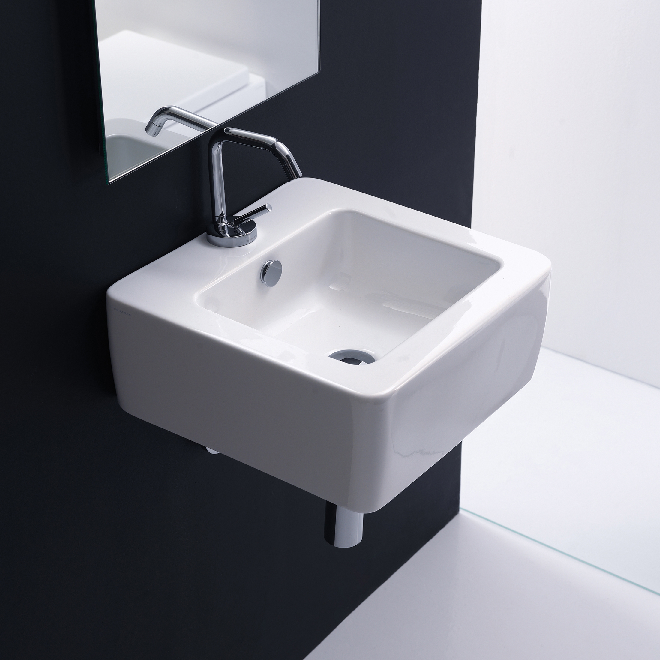 Vertoon produk Ego Washbasin 40 van vervaardiger Kerasan