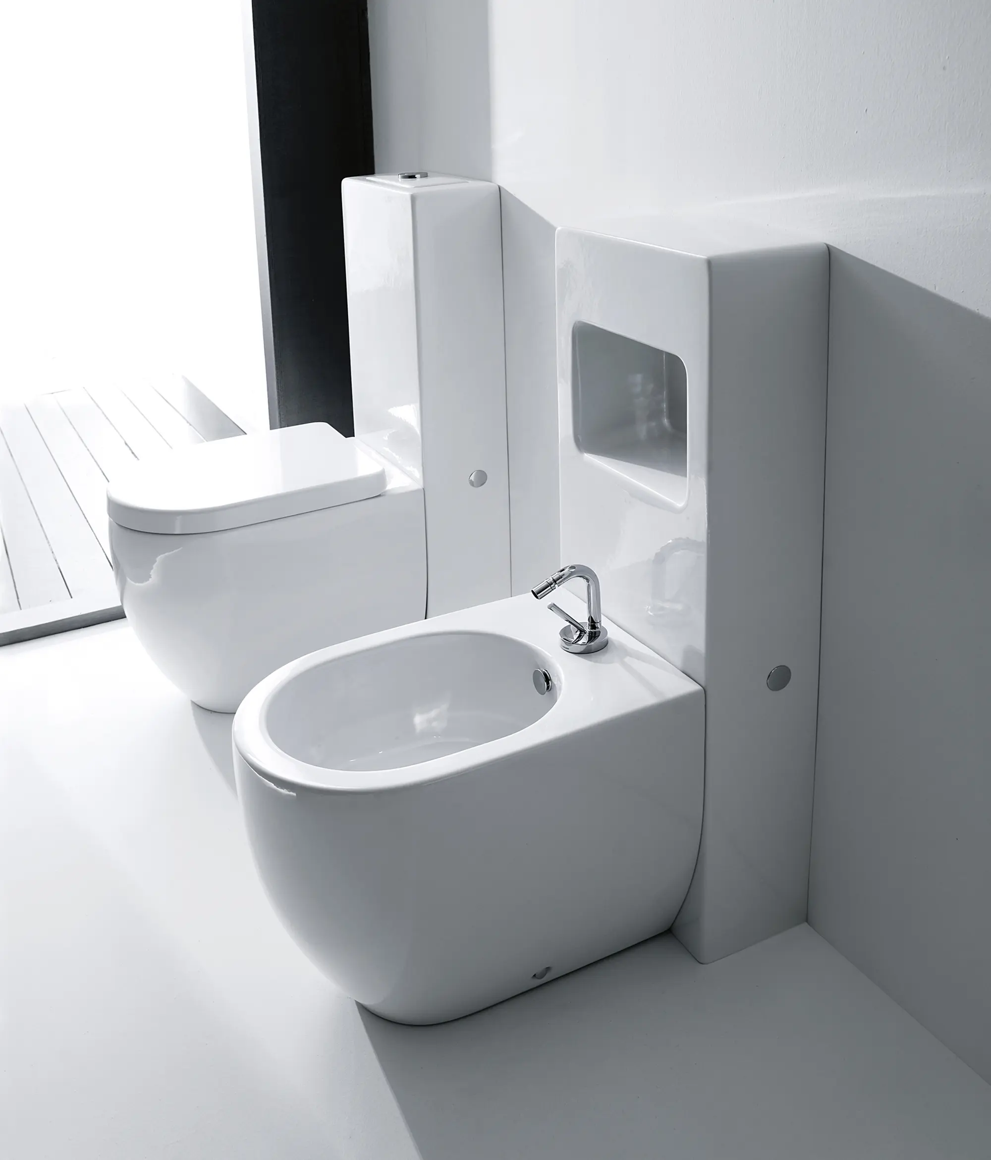 Kerasan - Flo Btw wc pan + bidet 52