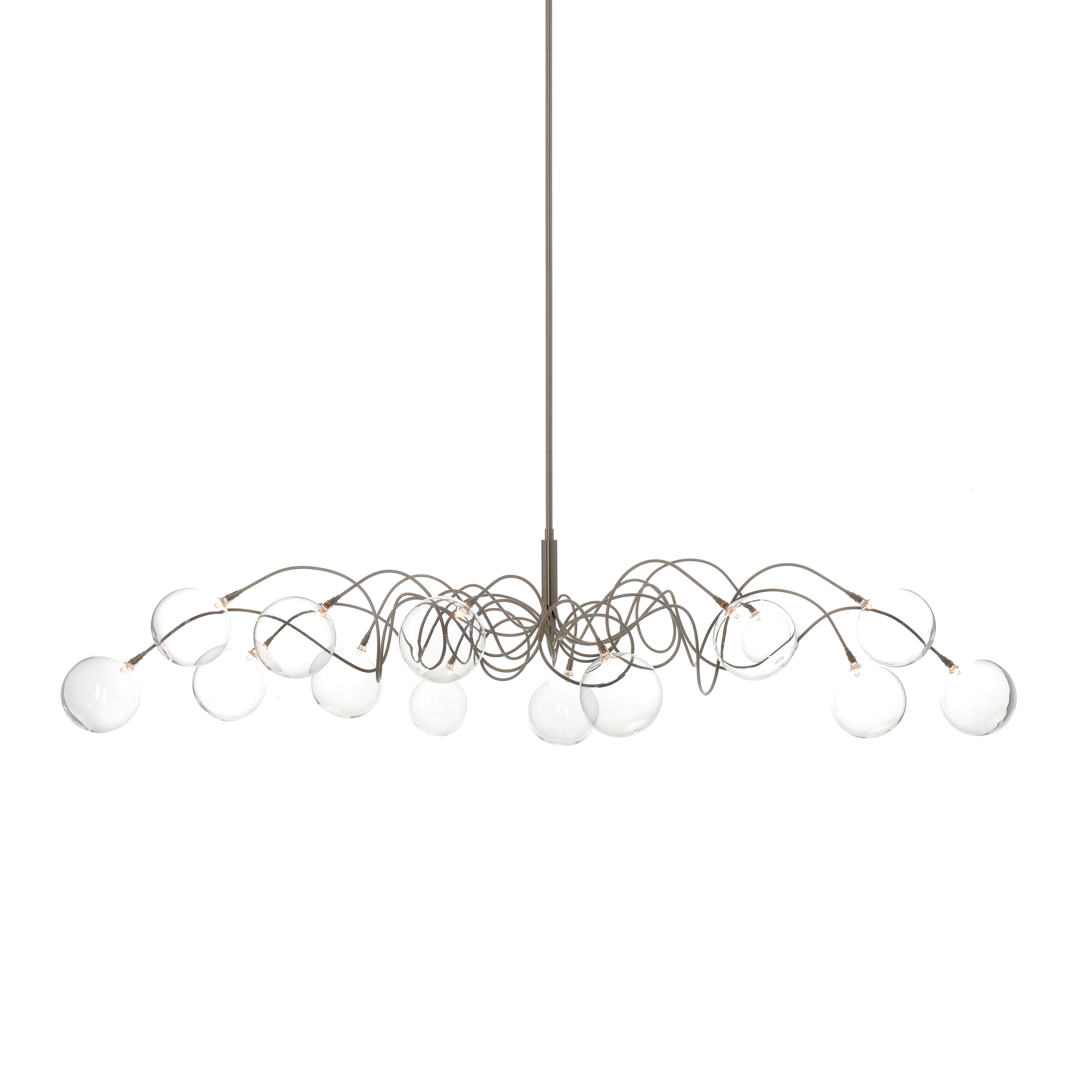 Mostra il prodotto Big Bubbles Oval pendant light 14 del produttore HARCO LOOR