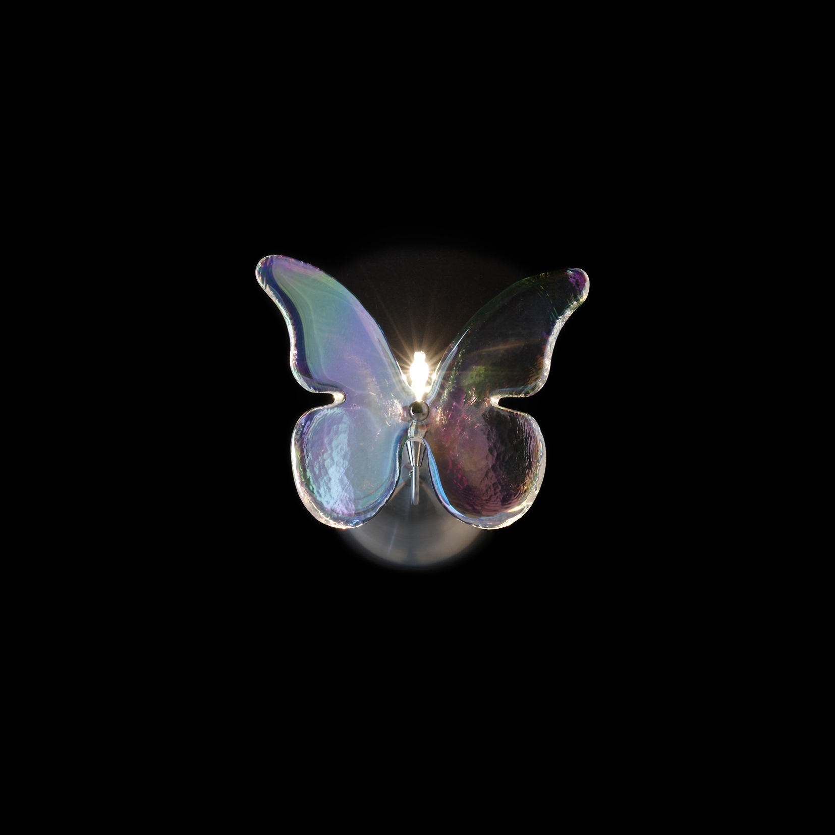 Display product Papillon wall lamp 1 irdescent from manufacturer HARCO LOOR