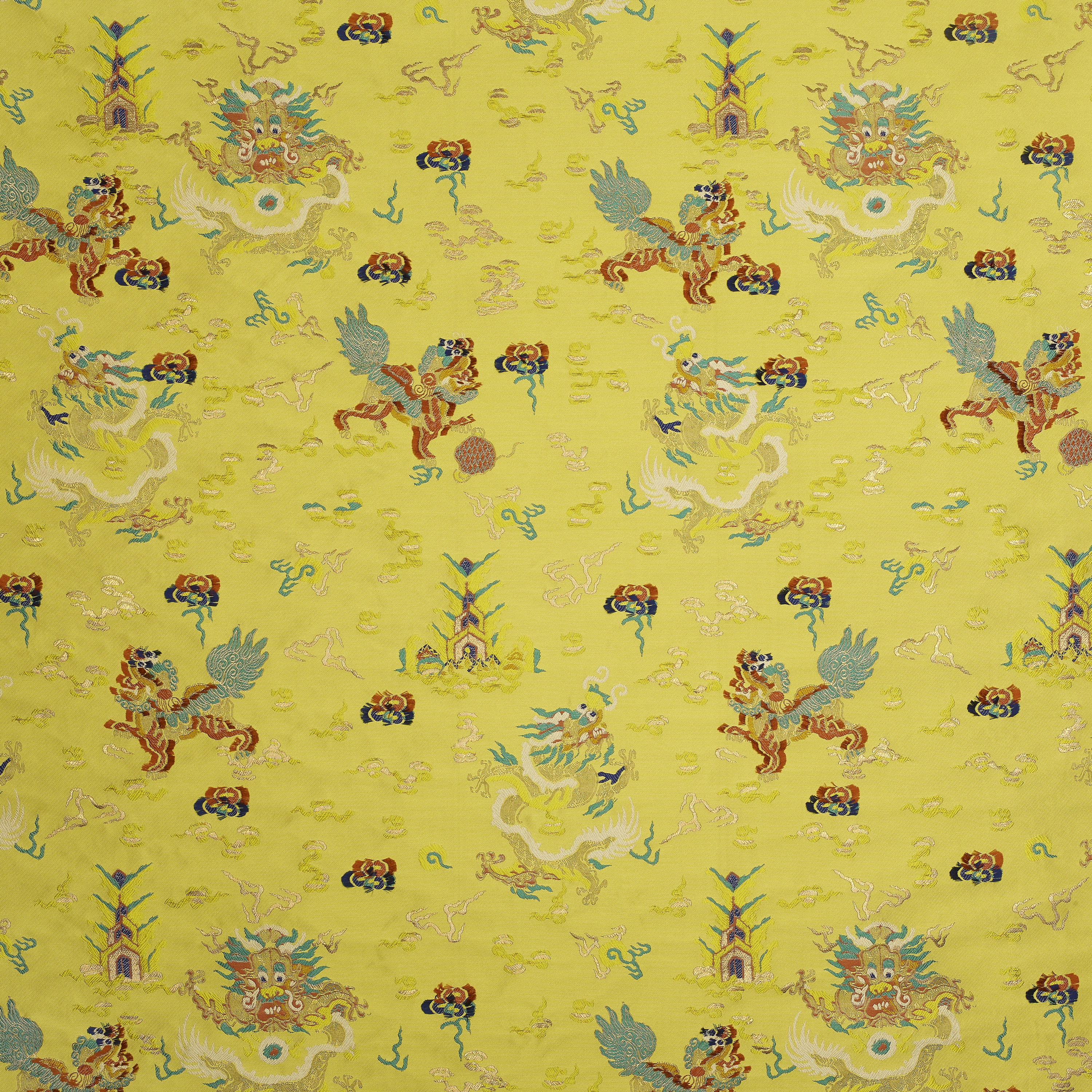 Scaramouche | Col.1 Summer Farandole curtain fabric