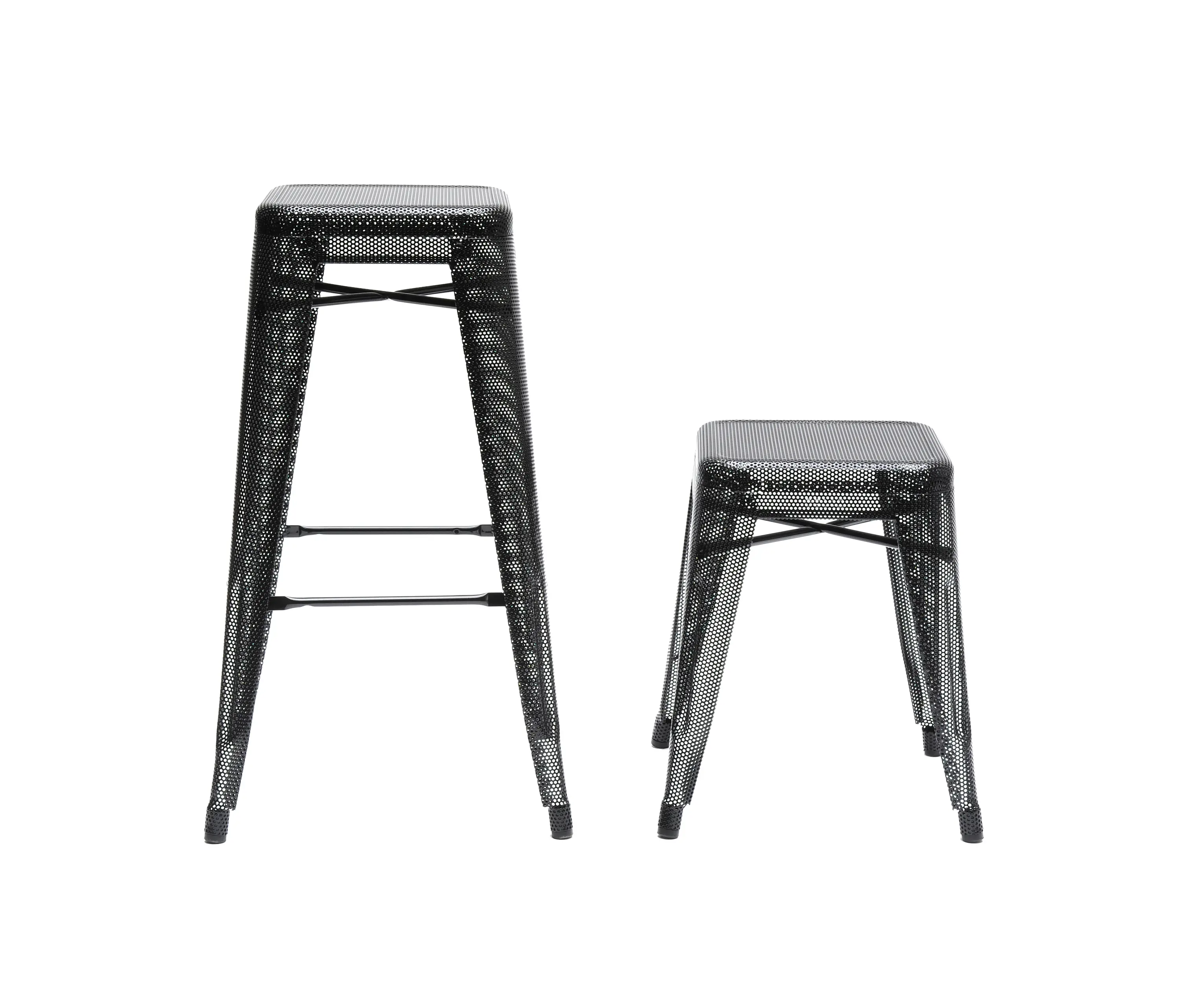Tolix - Tabouret H75 Perforé