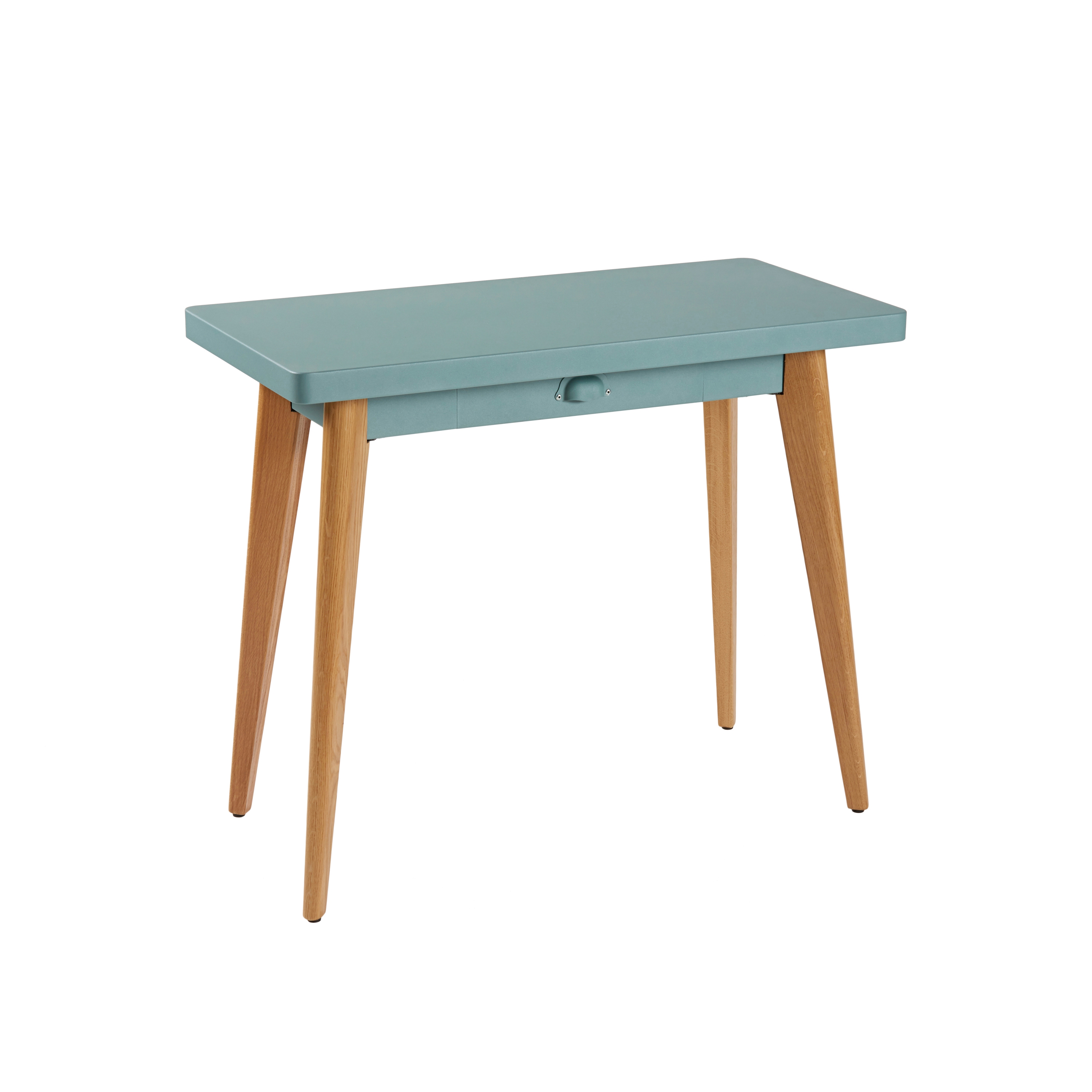 55 drawer console wood legs