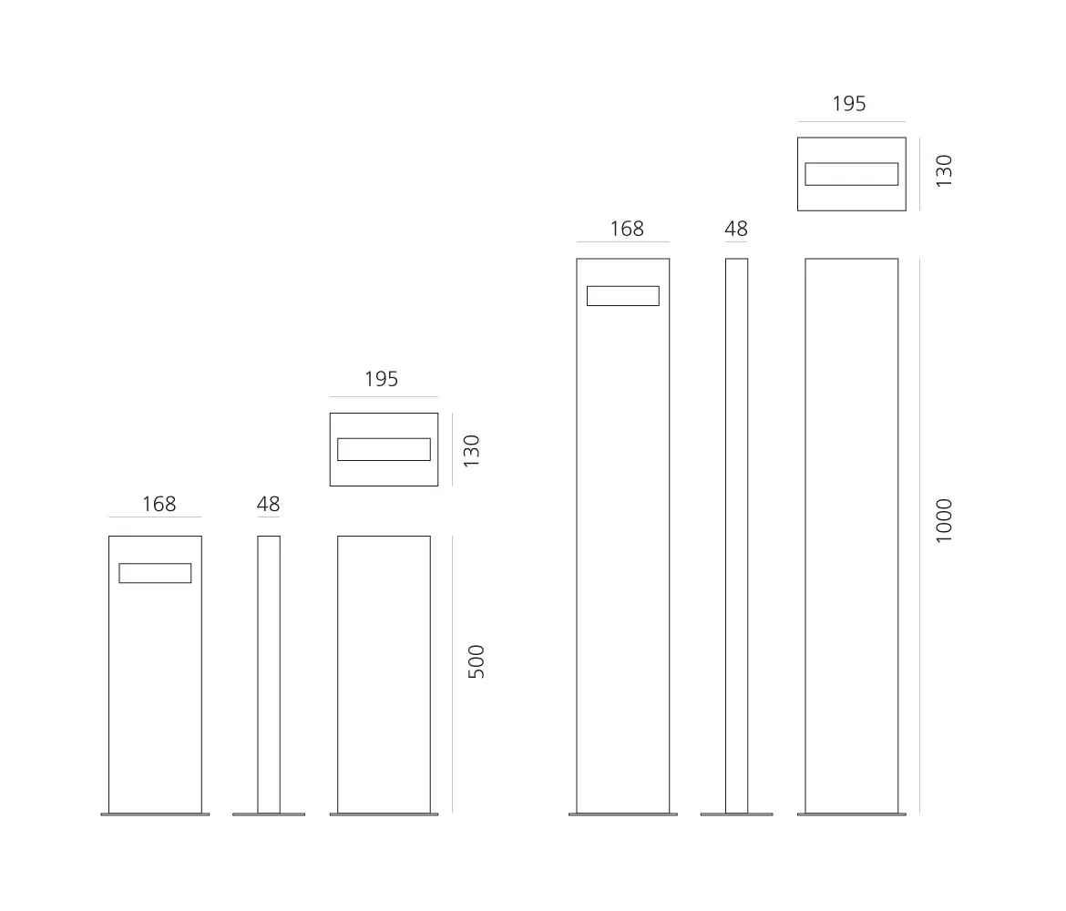 Artemide Architectural - Nuda 100 Monolateral